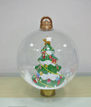 Opblaasbare Kerstbal 60cm - Grote Decoratie voor Buiten & Kerstboom