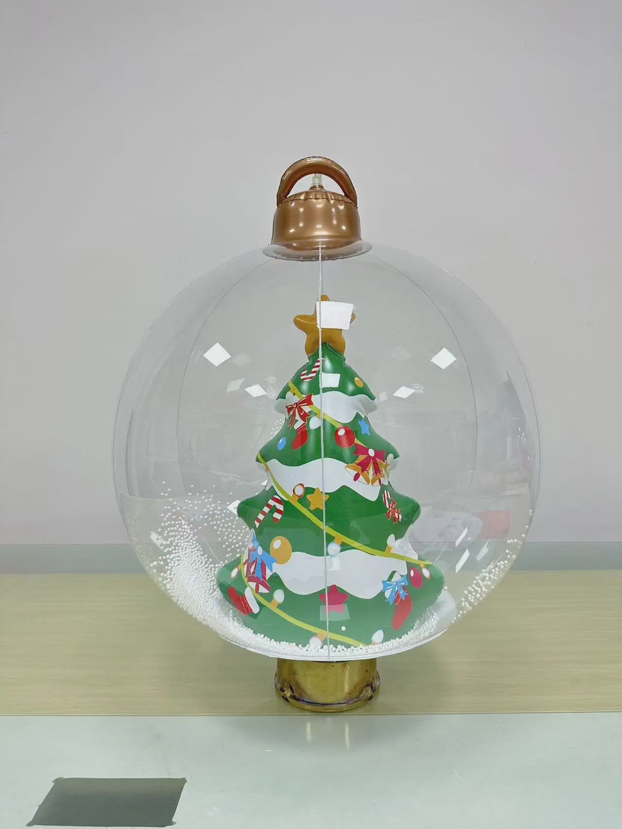 Opblaasbare Kerstbal 60cm - Grote Decoratie voor Buiten & Kerstboom