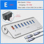 ORICO 10Gbps USB 3.2 Docking Station Hub met PD60W Opladen en 4/7 Poorten