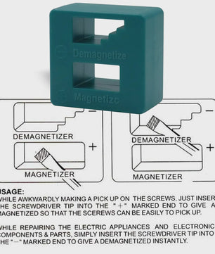 2-in-1 Magnetiseer & Demagnetiseer Tool voor Schroevendraaiers