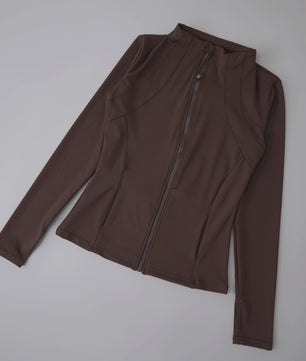 Dames Sportjack met Lange Mouwen - Windbreaker Stijl voor Running, Yoga & Workouts