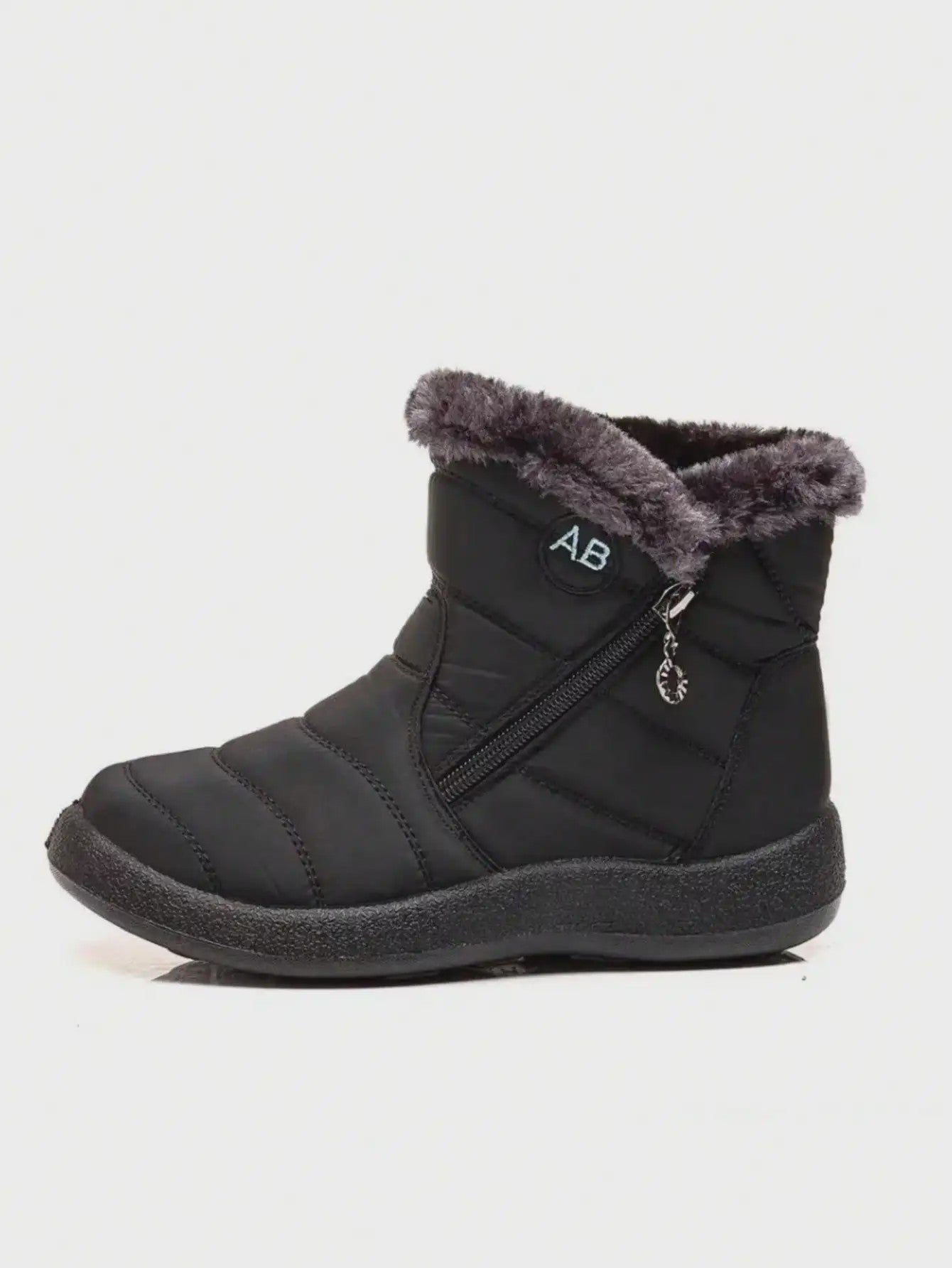 Dames Winter Snowboots: Warme Faux Fur Voering, Waterdicht & Comfortabel voor Koude Dagen
