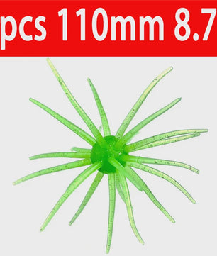 Zachte Kunstaas Zee-egel 10cm 9g - TPE Vis Lure voor Brasem, Baars & Forel