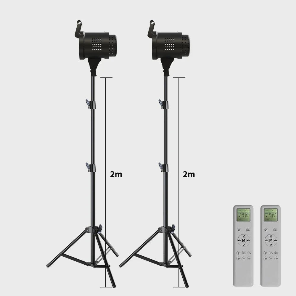 135W Bowens LED Studio Lamp met 90cm Honeycomb Softbox & Statief