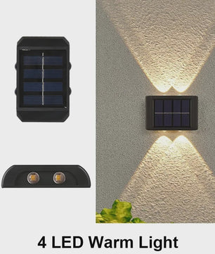 Zonne-energie Buitenlamp LED - Waterdicht & Automatisch - Tuin, Muur, Pad Verlichting