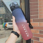 Gradient Waterfles - 1000ml, 750ml, 600ml - Ideaal voor Sport, Outdoor & Cadeau