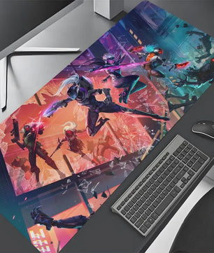 League of Legends Jhin XXL Gaming Mouse Pad - 900x400mm Speelmat voor PC & Bureau
