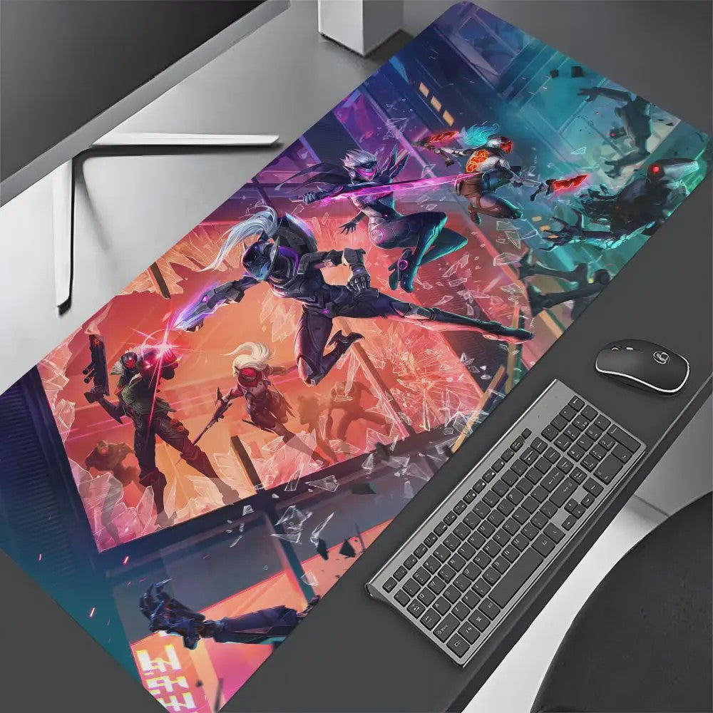 League of Legends Jhin XXL Gaming Mouse Pad - 900x400mm Speelmat voor PC & Bureau