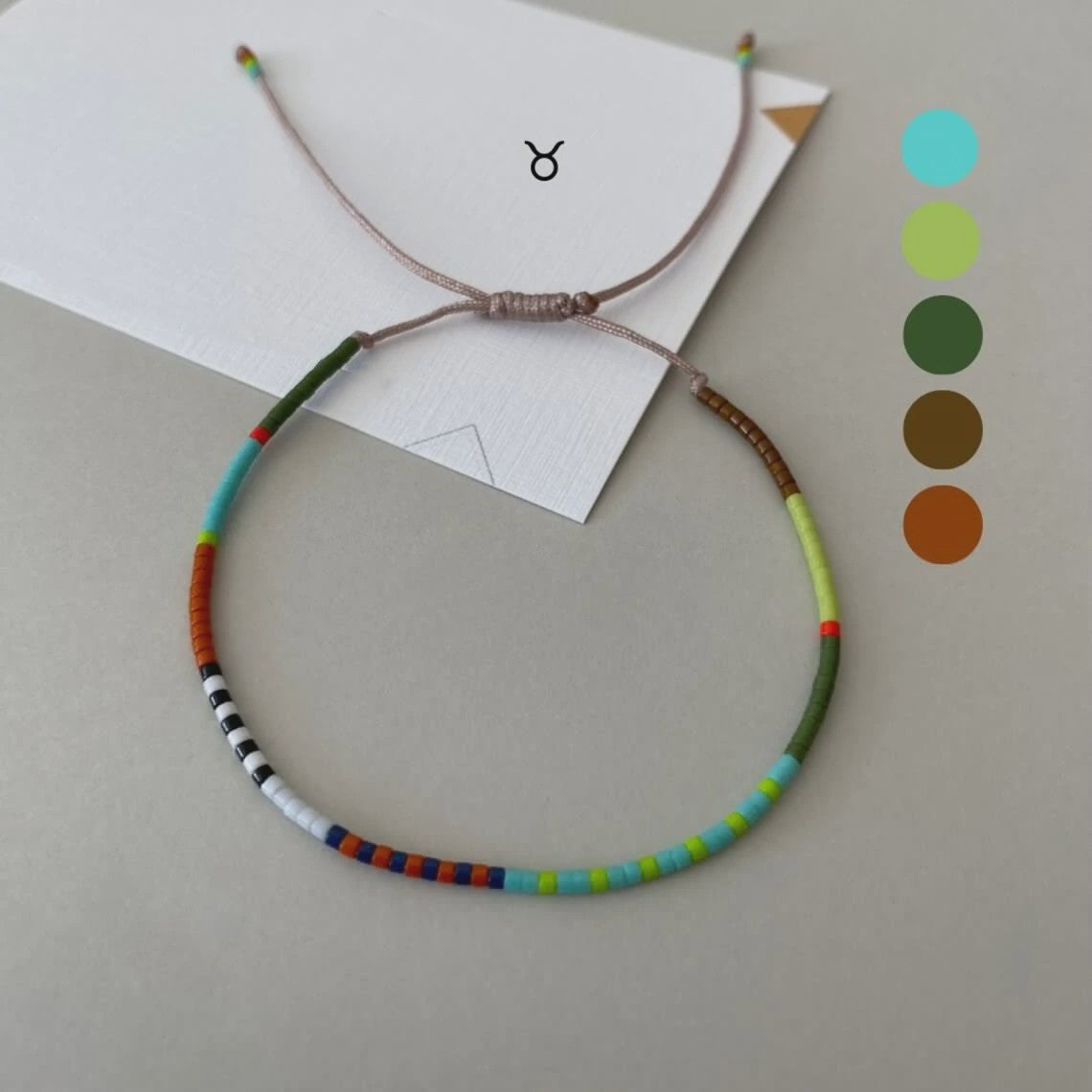 Handgemaakte Miyuki Kralen Armband - Dierenriem Teken Sieraden