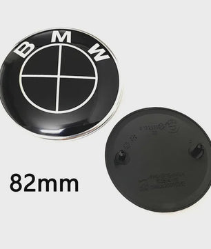 7-delige BMW Embleem & Sticker Set: Kap, Stuur, Velgen & Meer