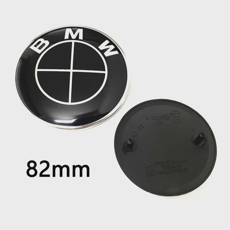 7-delige BMW Embleem & Sticker Set: Kap, Stuur, Velgen & Meer