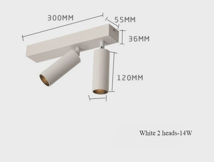 Moderne LED Spots Plafond - Verstelbaar & Minimalistisch Design