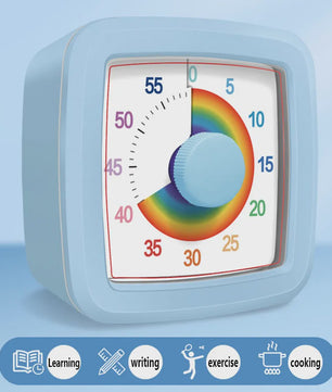 Visuele Timer 60 Minuten - Kinderen & Studenten - Zelfdiscipline & Tijdsmanagement