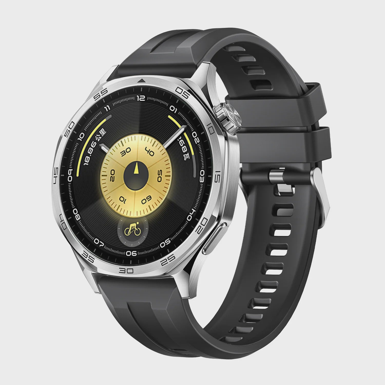 22mm Composiet Siliconen Bandje voor Huawei Watch GT 6/5/4 46mm & Watch 4/5 Pro