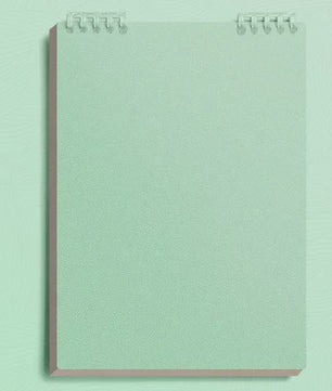 A5 Dik Notitieboek met Spiraalbinding - 60 Vel Lijn Papier