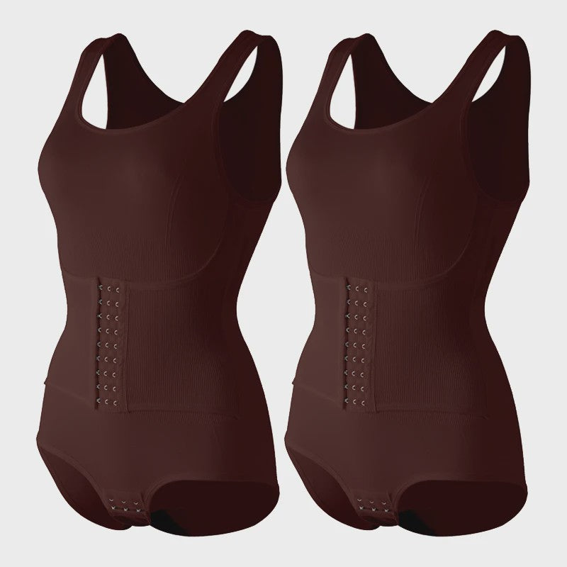 Body Shaper Bodysuit met Rits & Band voor Buikcontrole - Taille Trainer