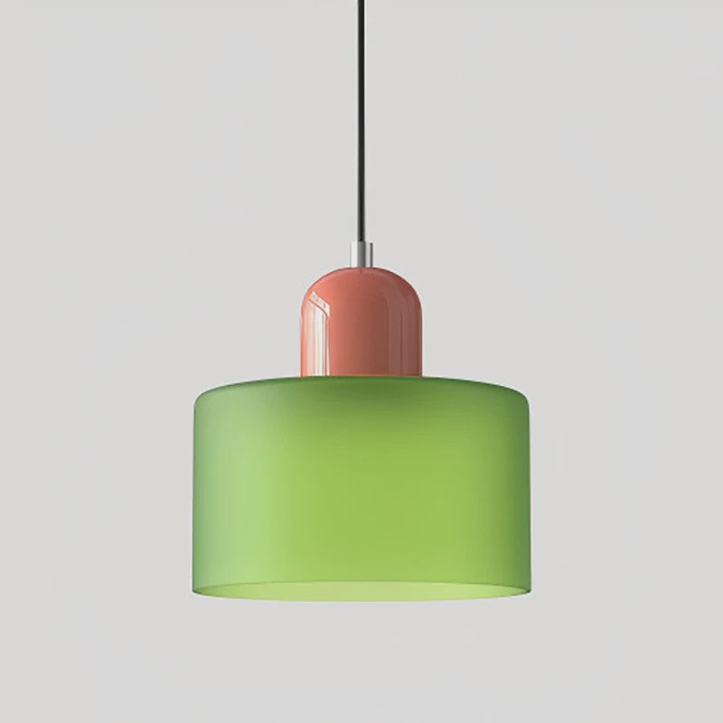 Moderne Glazen Hanglamp E27 - Sfeervolle Verlichting voor Slaapkamer, Nachtkastje of Bar