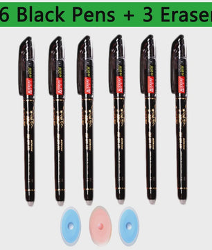 Set van 25 Kawaii Uitwisbare Gelpennen - Vloeiend Schrijven en Wissen voor School & Kantoor
