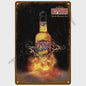 Retro Metalen Bierbord - Vintage Wanddecoratie voor Pub, Bar & Café
