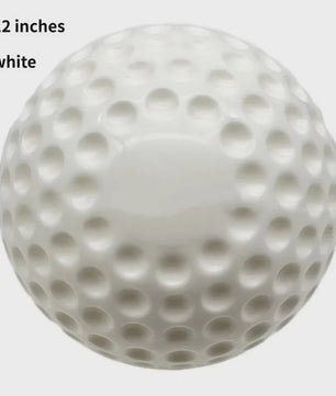 PU Baseball Trainingsballen met Kuiltjes - 9/12 Inch - Voor Pitching Machines