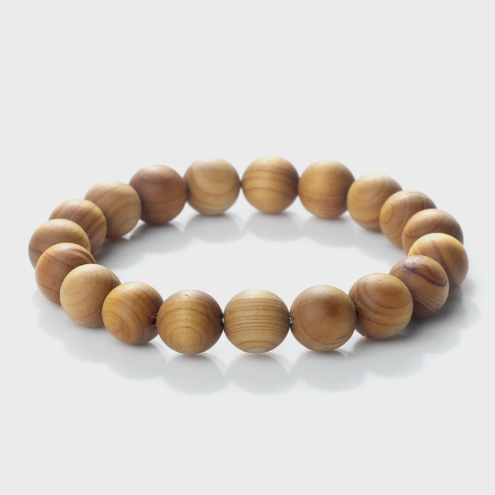 Houten Kralen Armband Sandelhout - Tibetaans Boeddha Meditatie & Gebedssieraad