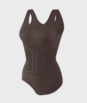 Dames Bodysuit Shapewear met Rits en Buikcontrole - Taille Trainer & Slankmakend Korset