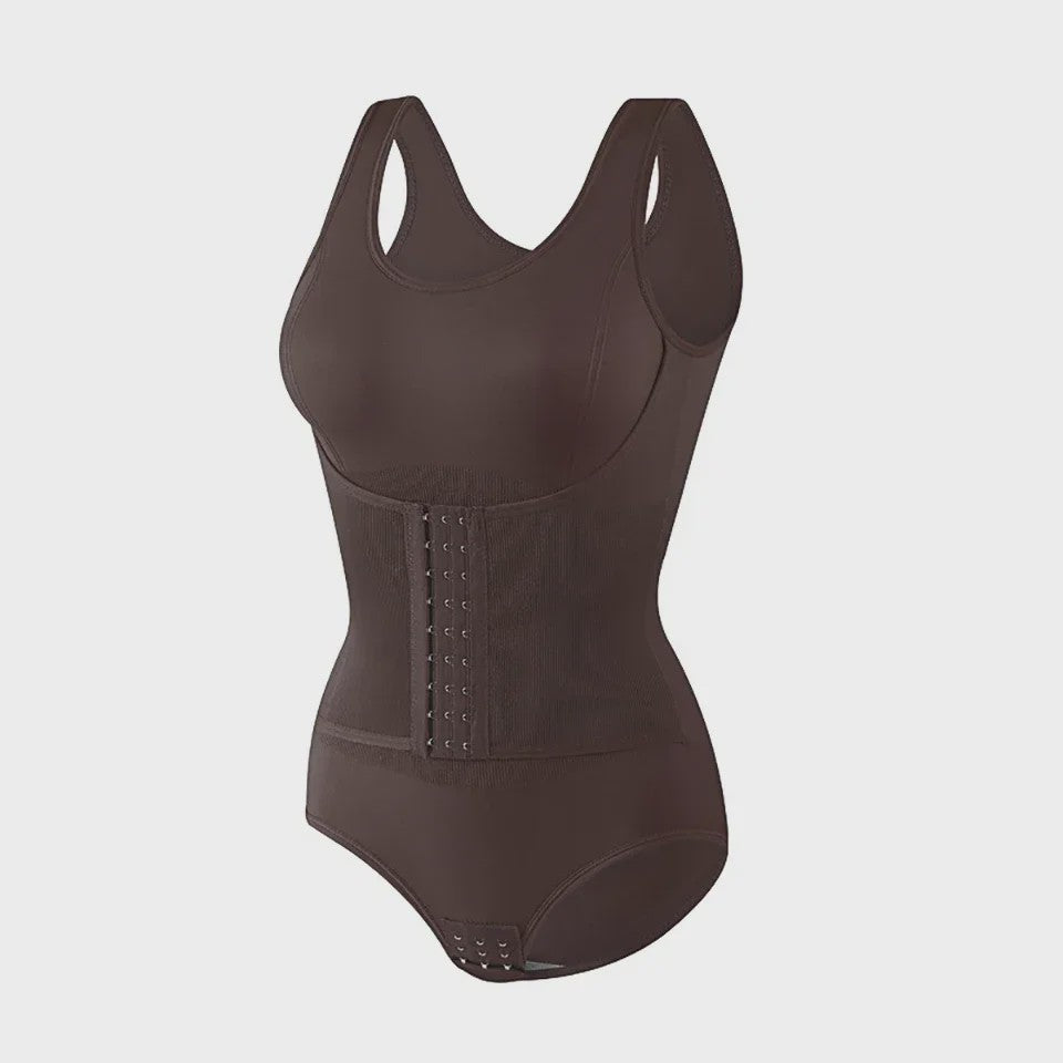 Dames Bodysuit Shapewear met Rits en Buikcontrole - Taille Trainer & Slankmakend Korset