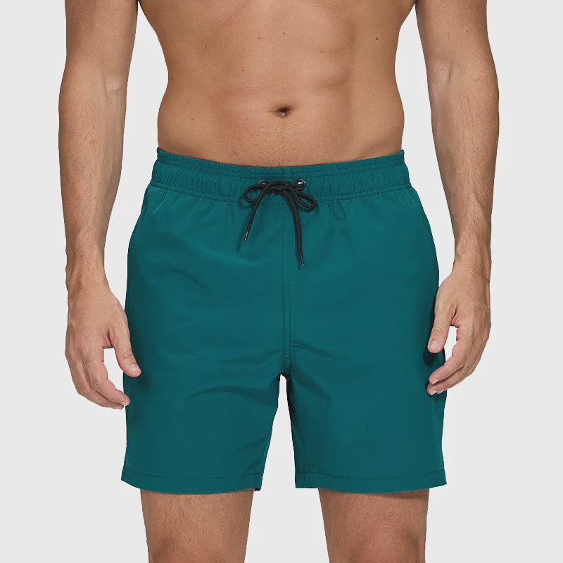 Heren Zwembroek Zomer Sportief Ademend met Elastische Tailleband, Mesh Voering en Zakken