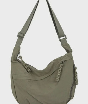 Trendy Dames Schoudertas van Zacht Materiaal - Casual Hobo Crossbody Tas