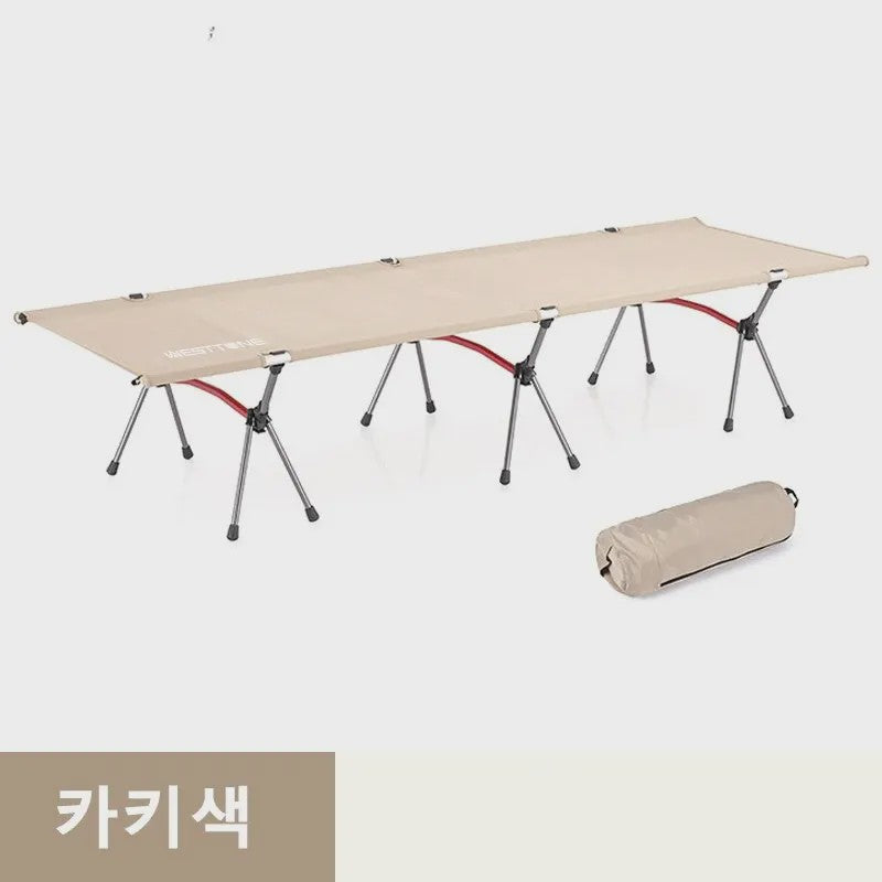 WESTTUNE Ultralichte Aluminium Camping Cot - Opvouwbaar Kampeerbed