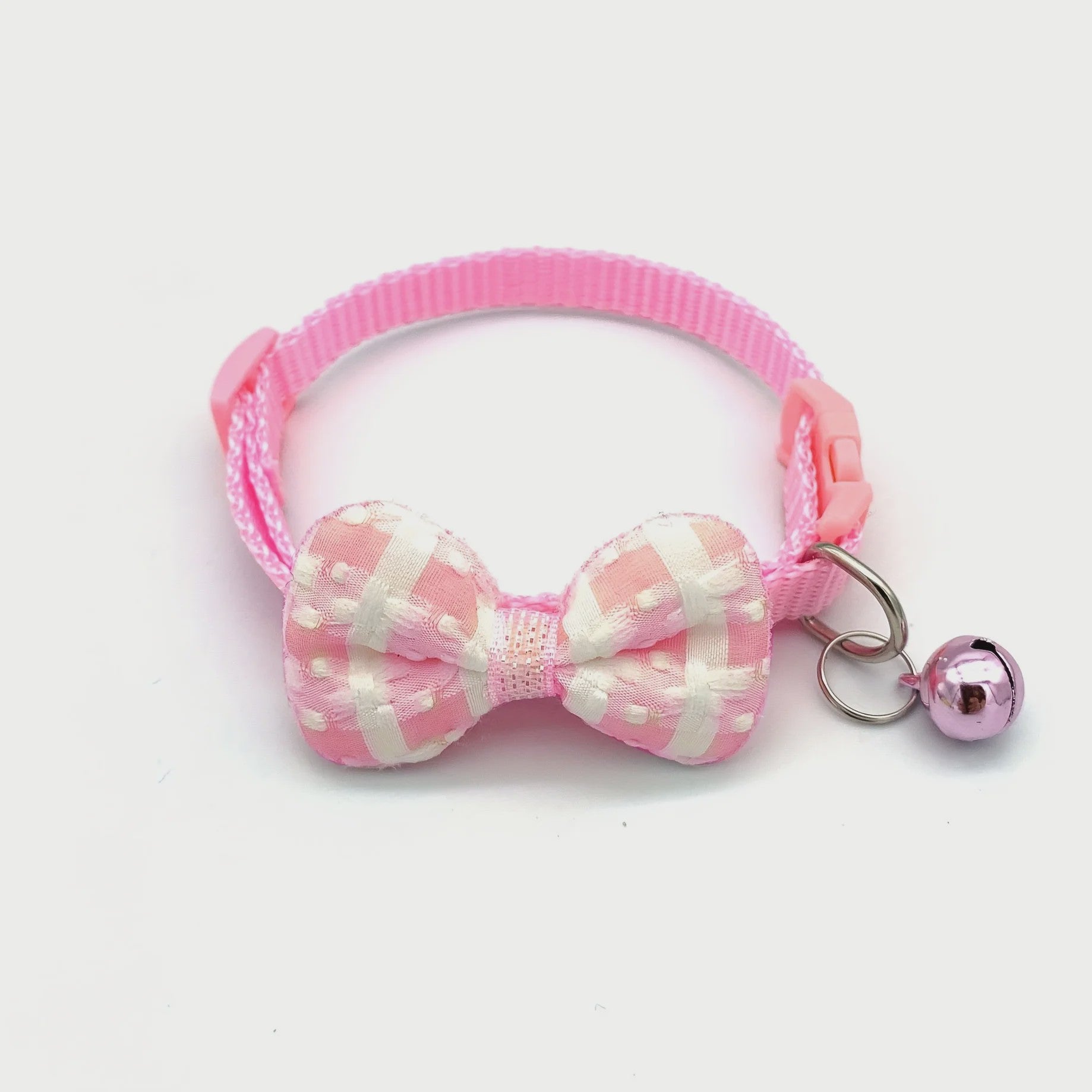 Verstelbare Katoenen Honden- en Kattenband met Strikje - Perfect voor Feestelijke Gelegenheden en Dagelijks Gebruik