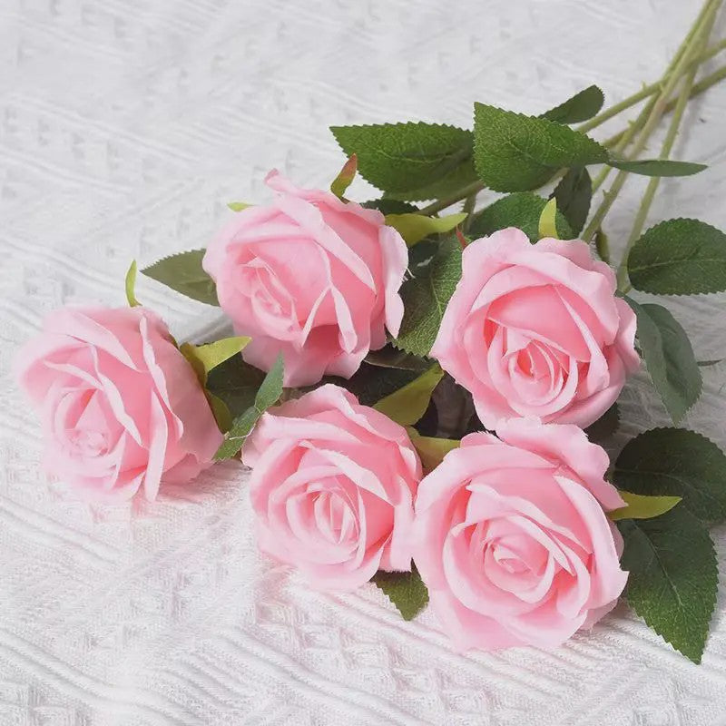 Kunst Rozen Takken - Realistische Kunstbloemen voor Bruiloft & Decoratie (1, 5, 10, 20 stuks)