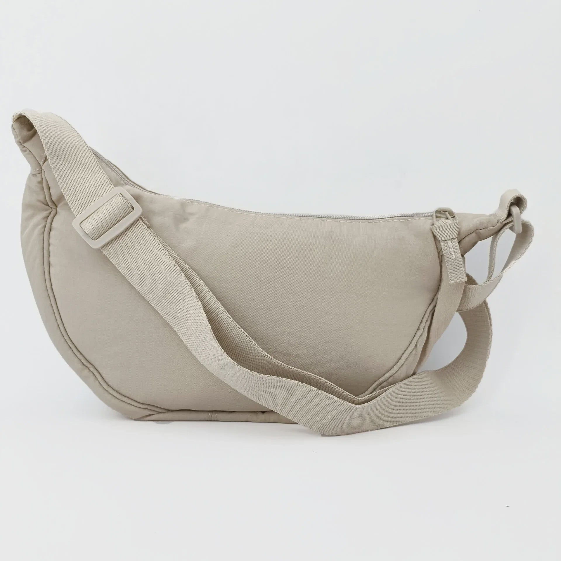 Stijlvolle Nylon Hobo Crossbody Tas voor Dames - Halve Maan Schoudertas, Ideaal voor Reizen en Dagelijks Gebruik