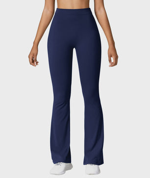 Dames High Waist Flare Leggings met Push-Up Effect - Sport & Casual