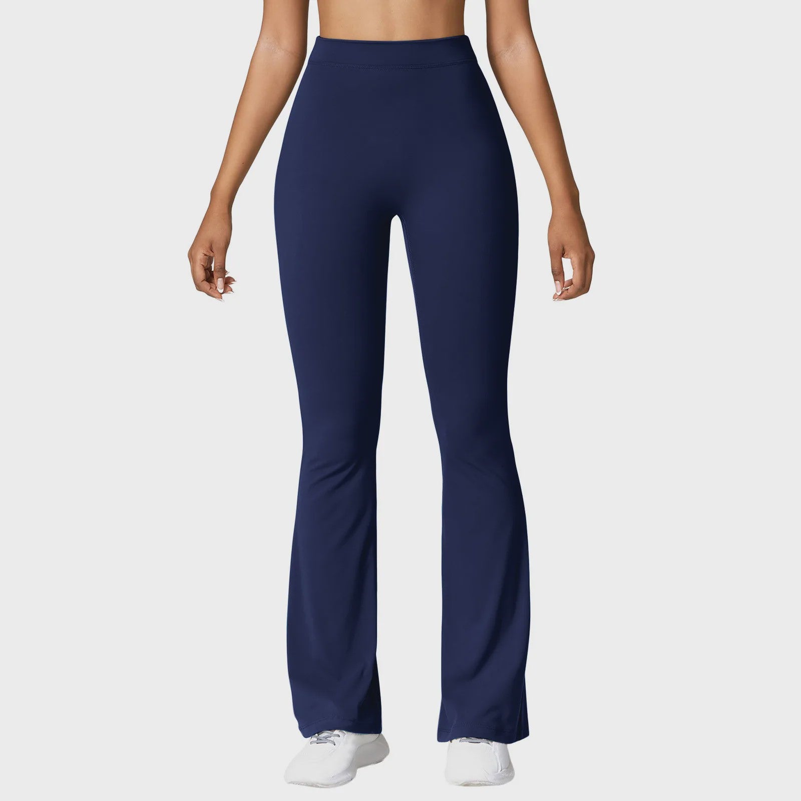 Dames High Waist Flare Leggings met Push-Up Effect - Sport & Casual