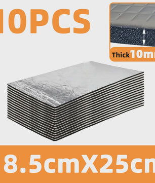 10mm Dikke Zelfklevende Auto Isolatie & Geluidsisolatie Mat - Schokabsorberend DIY