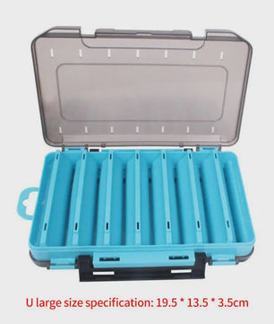 Vis Tackle Box met Compartimenten - Opslag voor Haken, Lokaas en Accessoires