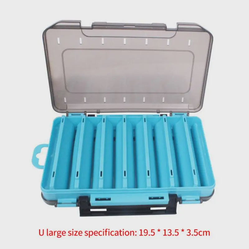 Vis Tackle Box met Compartimenten - Opslag voor Haken, Lokaas en Accessoires