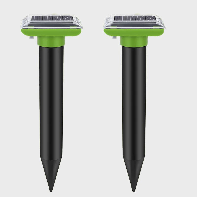 Zonne-energie Ongedierteverjager: Ultrasonisch & Vibratie voor Tuin, Boerderij & Boomgaard