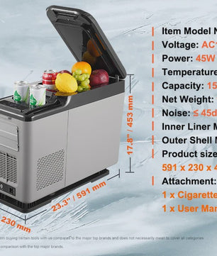 Draagbare Koelkast 8L-75L: Auto, Camping & Outdoor - Temperatuur Instelbaar