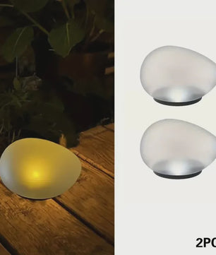Solar Tuinlamp Steen - Decoratieve LED Verlichting voor Buiten