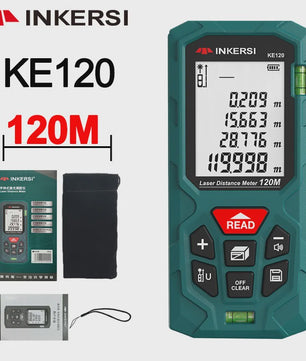 INKERSI Laser Afstandsmeter 40M/70M/120M - Digitale Meetlint met Hoge Precisie