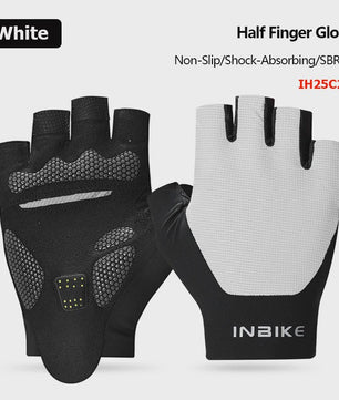 INBIKE Zomer Fietshandschoenen Heren - Ademend, Schokabsorberend & Anti-slip