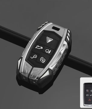 Luxe Autosleutel Cover Hoesje voor Land Rover & Jaguar - Beschermend & Stijlvol