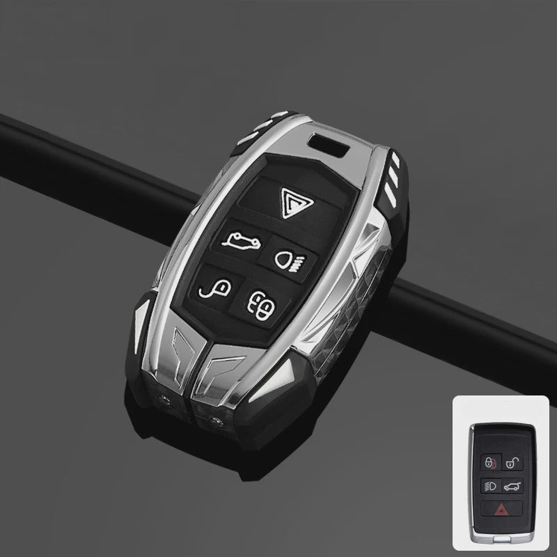 Luxe Autosleutel Cover Hoesje voor Land Rover & Jaguar - Beschermend & Stijlvol