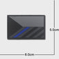3D PVC Vlag Patches - Rubberen Militaire Emblemen met Klittenband