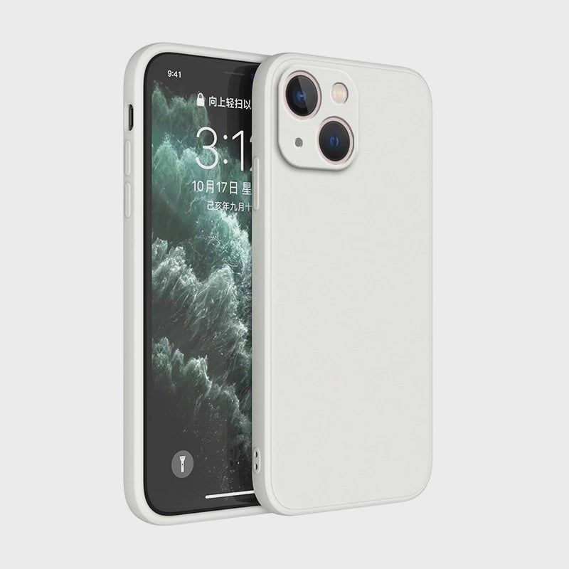 Luxe Vloeibare Siliconen Hoesje met Camera Bescherming voor iPhone 14 Plus, 11, 12, 13, 14 Pro Max, 12 Mini, 13 Mini