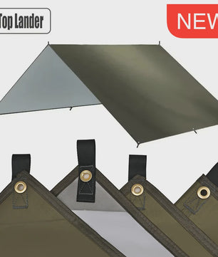Waterdichte Camping Tarp - Ultralichte Zonwering & Schuilplek voor Buitenactiviteiten