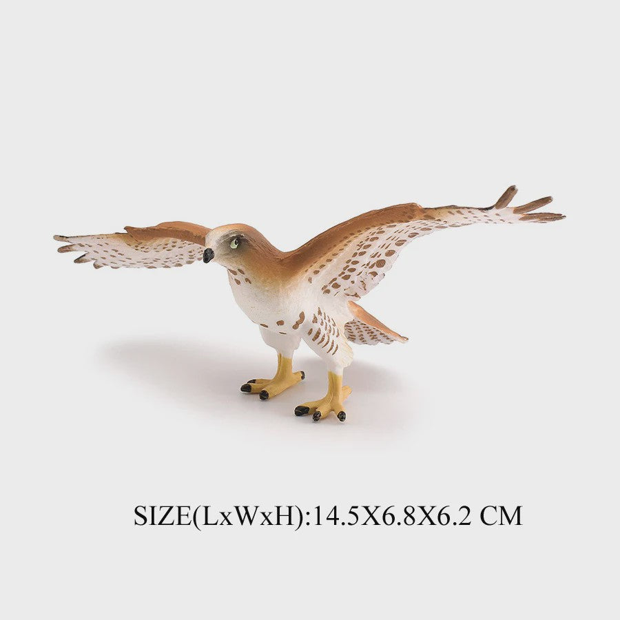Realistische Roofvogel Figuren Set: Adelaar, Gier & Secretarisvogel - Educatief Speelgoed