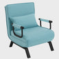 WOLTU Multifunctionele Sofa Bed: 3-in-1 Klapstoel, Gastenbed & Loungebank met Verstelbare Rugleuning